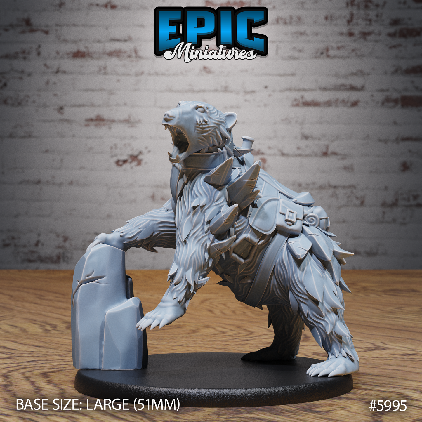 Magical Frost Bear (4 Variants Available) - Epic Miniatures