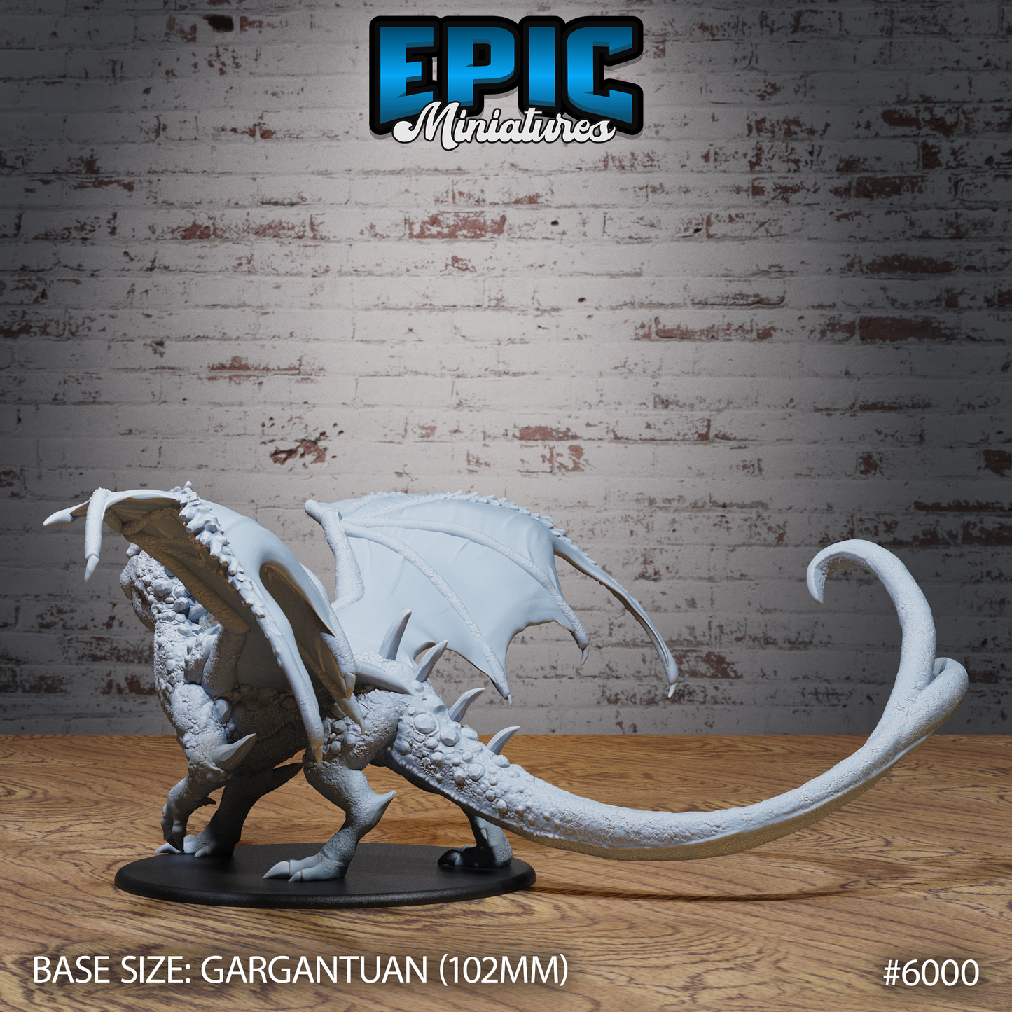 Crystal Dragon (5 Variants Available) - Epic Miniatures