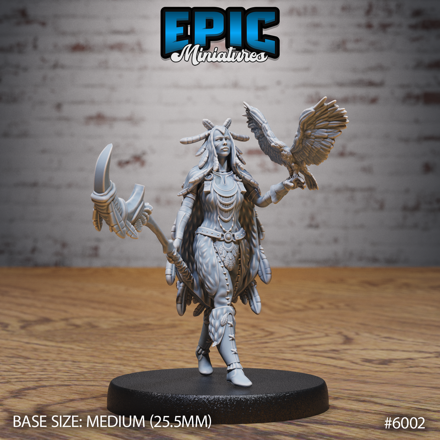 Raven Shaman (3 Variants Available) - Epic Miniatures