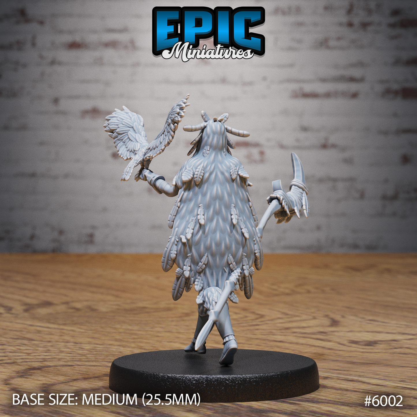 Raven Shaman (3 Variants Available) - Epic Miniatures