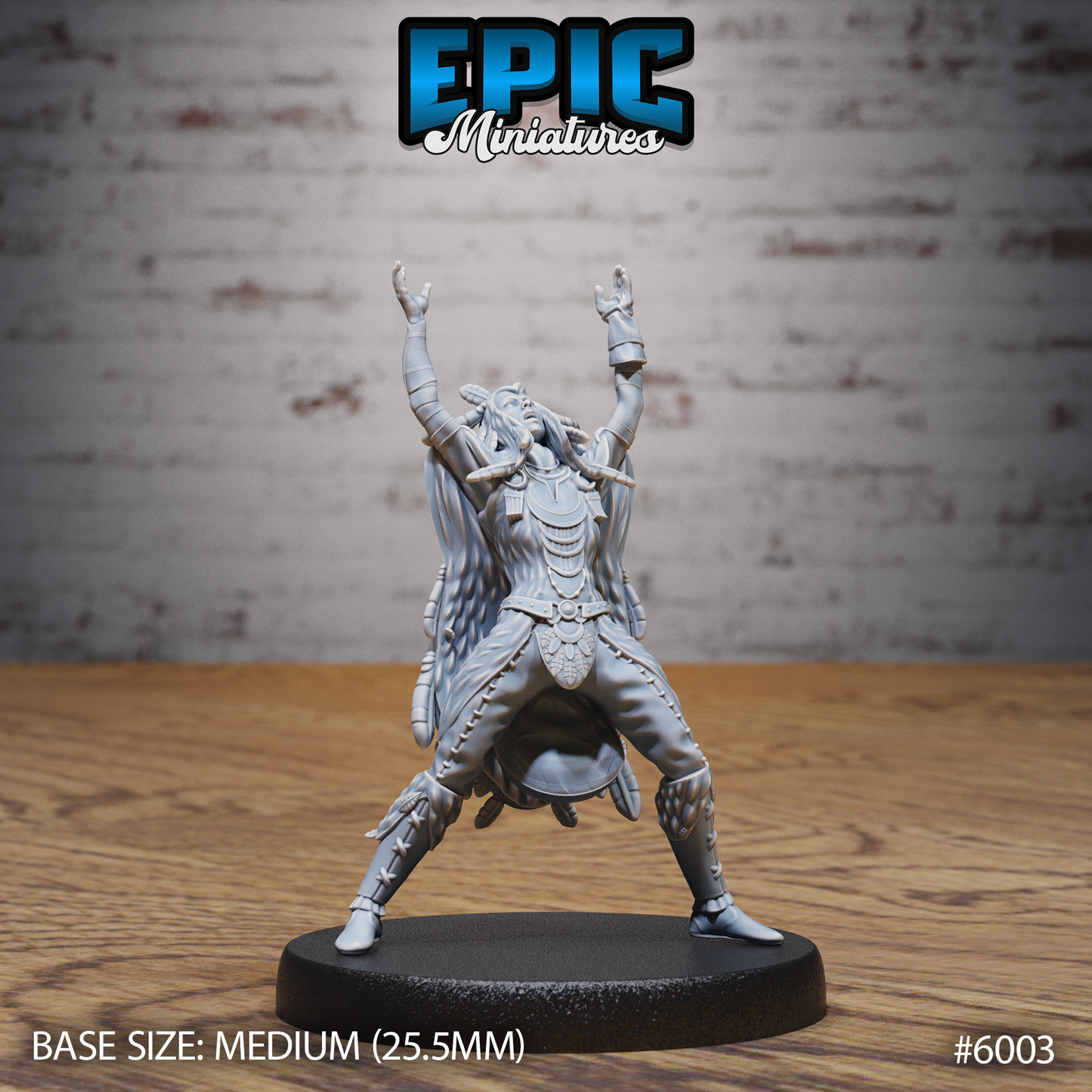 Raven Shaman (3 Variants Available) - Epic Miniatures