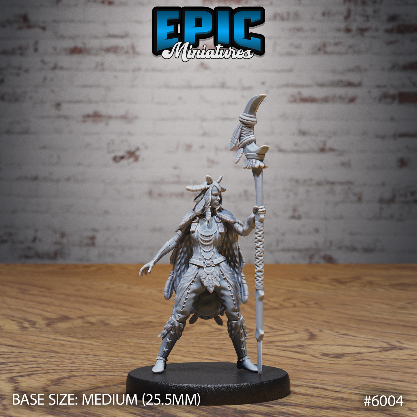 Raven Shaman (3 Variants Available) - Epic Miniatures