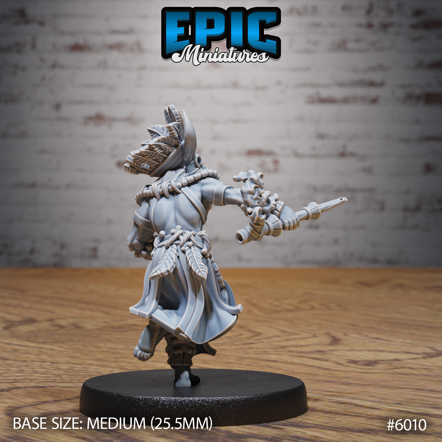 Native Tribe, Set 2 (3 Variants Available) - Epic Miniatures