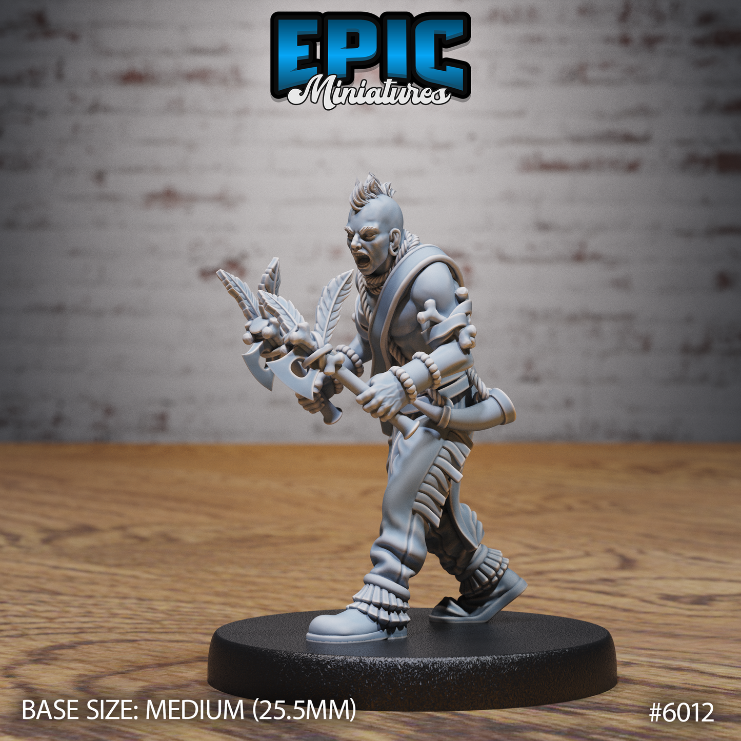 Native Tribe, Set 2 (3 Variants Available) - Epic Miniatures