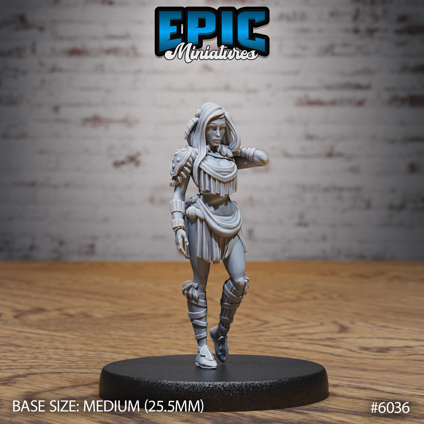 Native Girl (3 Variants Available) - Epic Miniatures