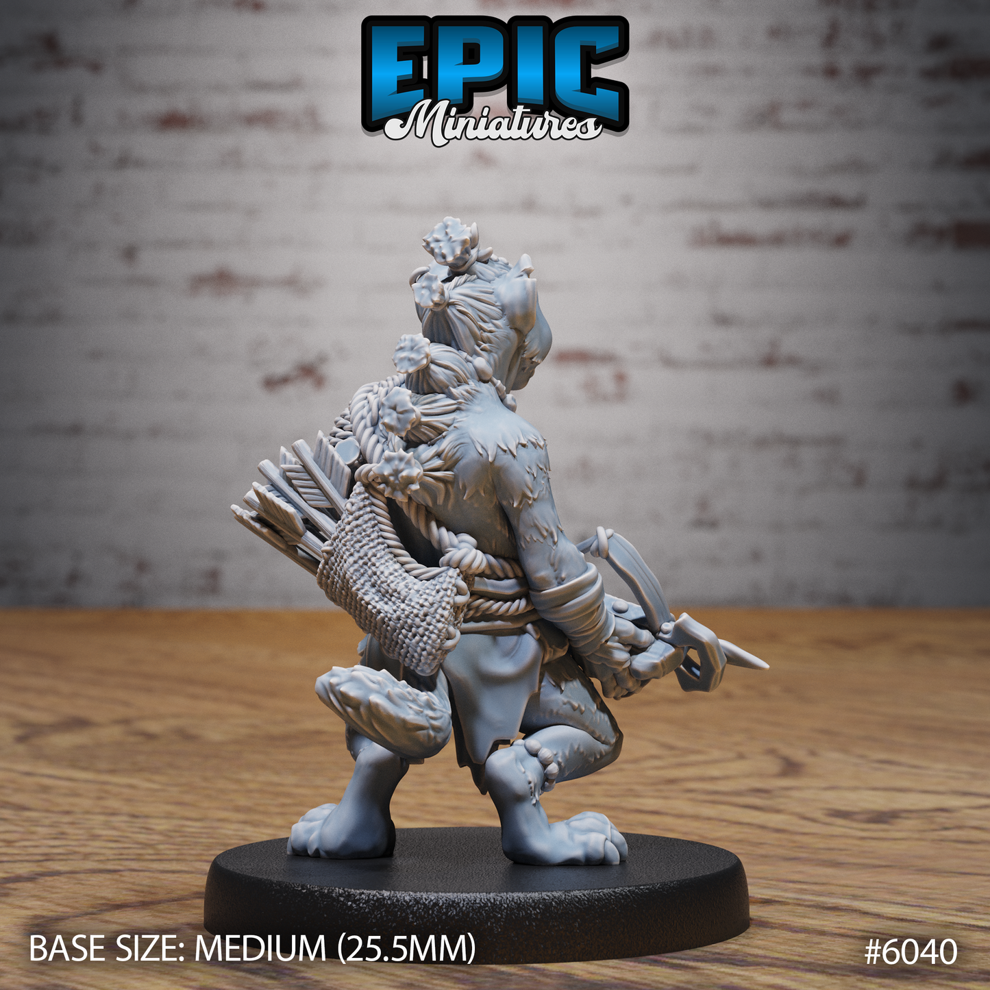 Young Gnoll (3 Variants Available) - Epic Miniatures