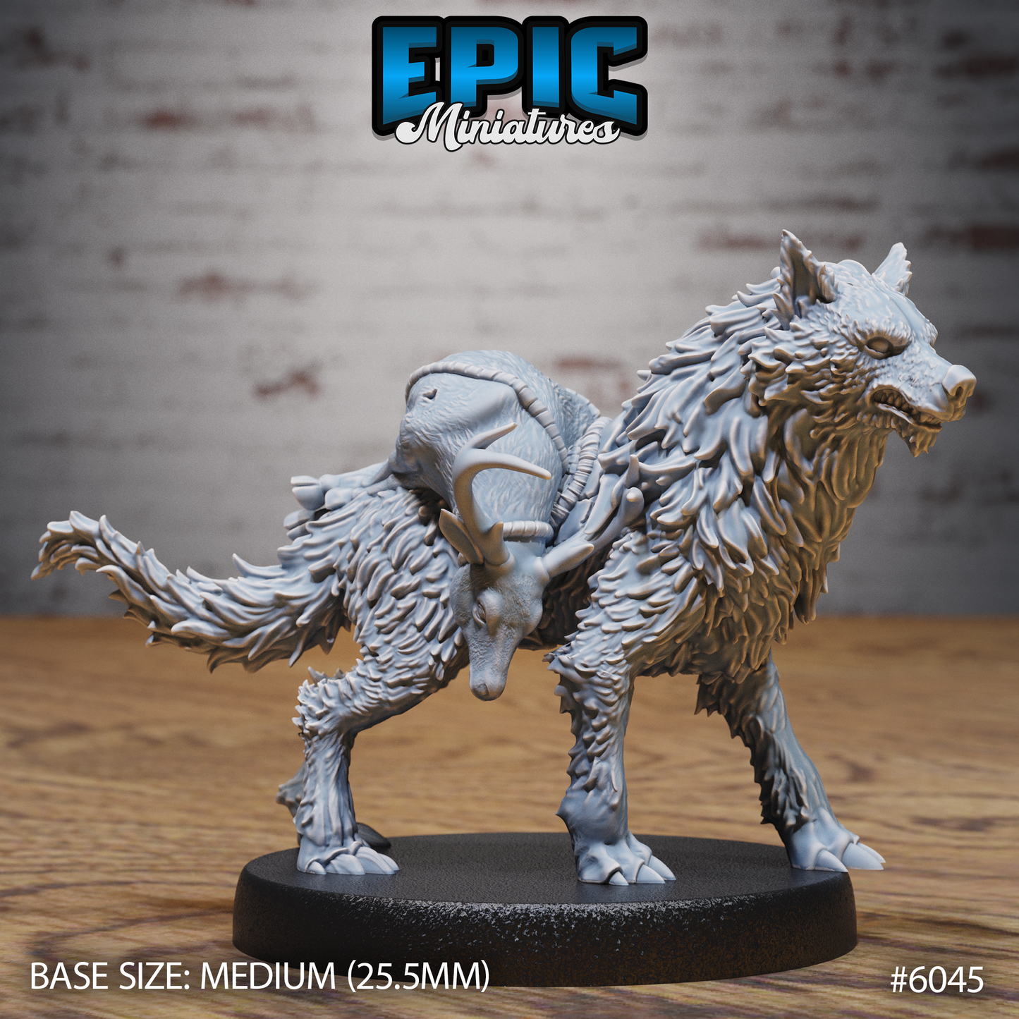 Spirit Wolf (4 Variants Available) - Epic Miniatures