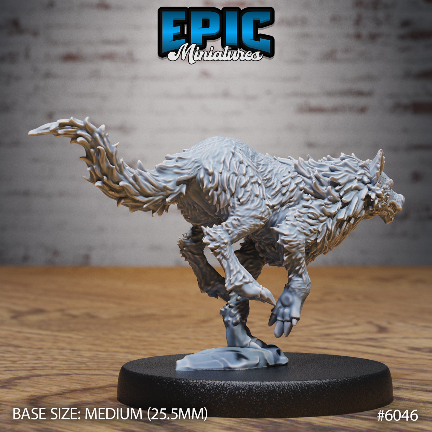Spirit Wolf (4 Variants Available) - Epic Miniatures