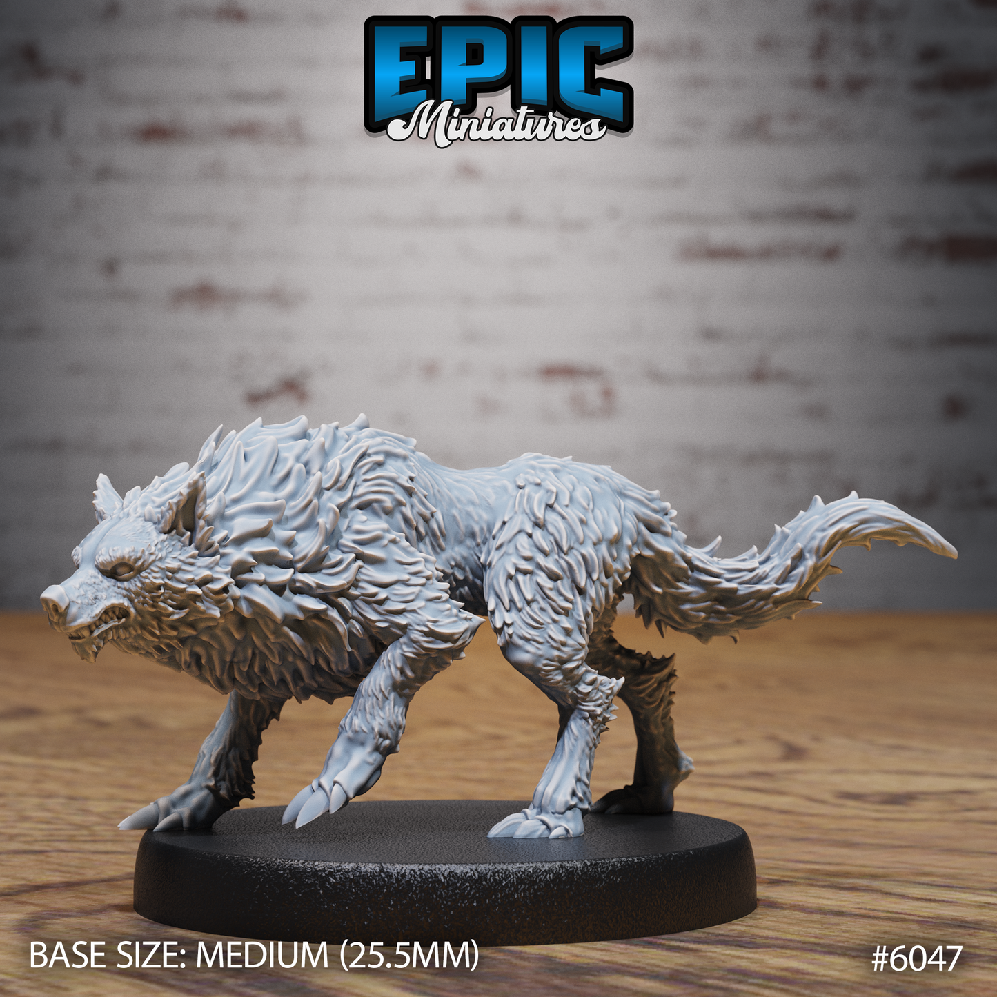 Spirit Wolf (4 Variants Available) - Epic Miniatures