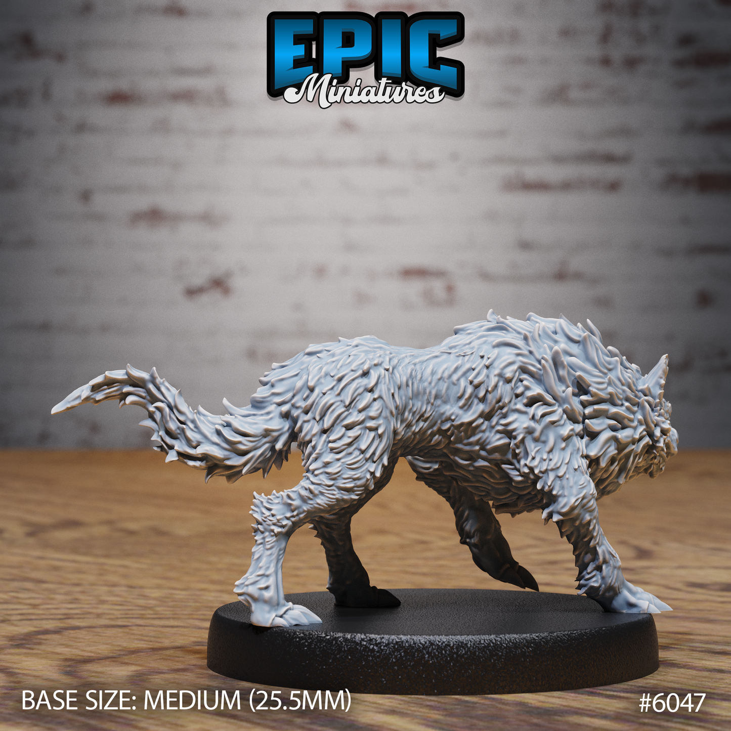 Spirit Wolf (4 Variants Available) - Epic Miniatures