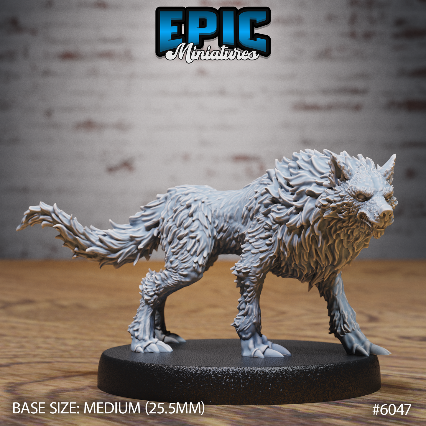 Spirit Wolf (4 Variants Available) - Epic Miniatures
