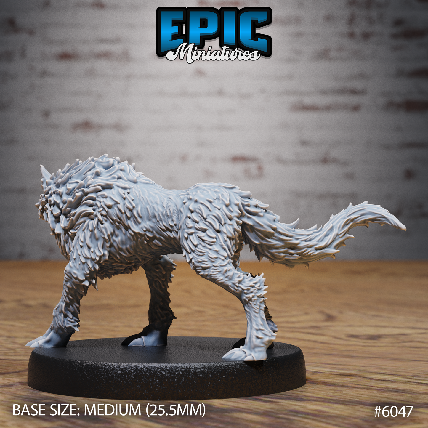 Spirit Wolf (4 Variants Available) - Epic Miniatures