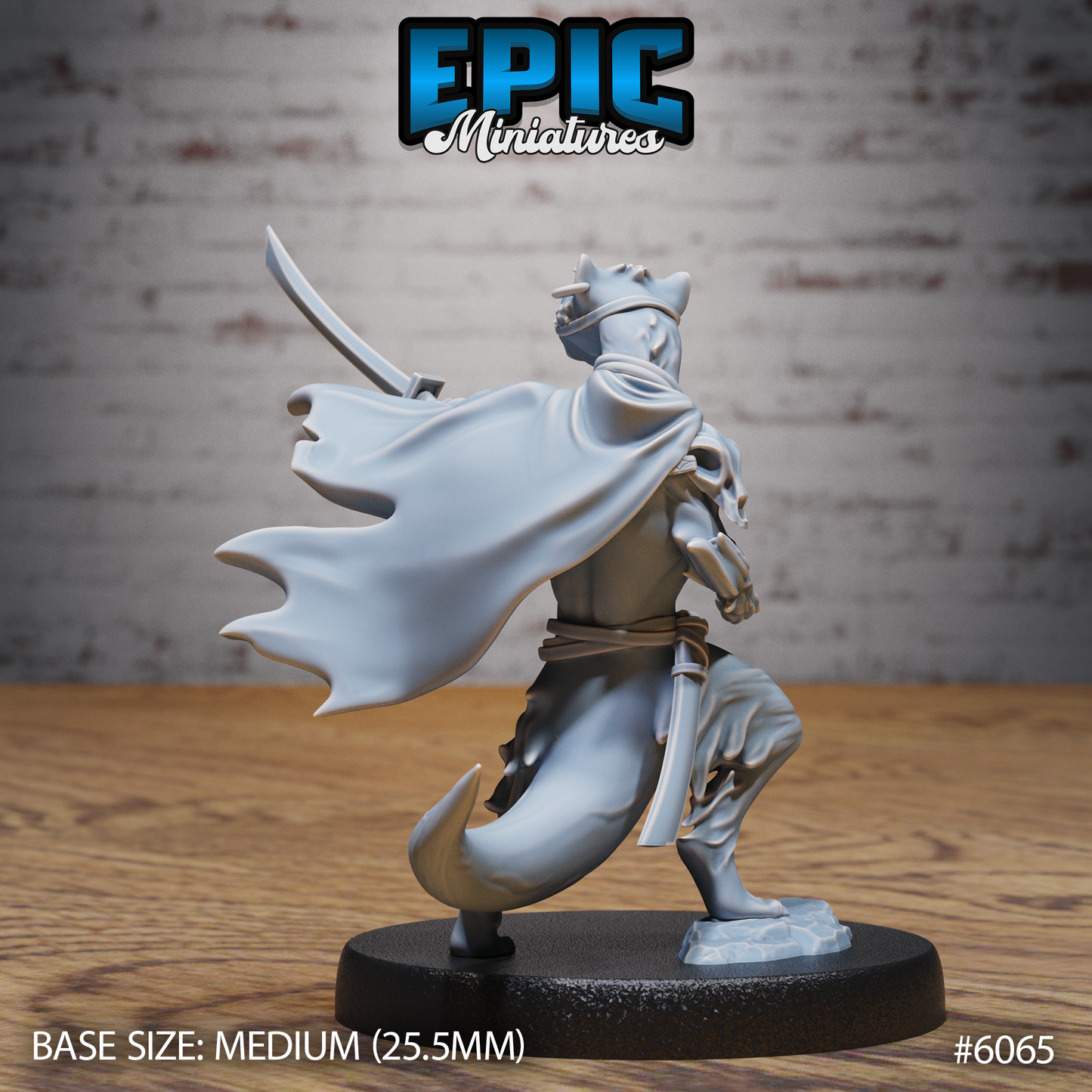 Otterfolk Pirate (3 Variants Available) - Epic Miniatures