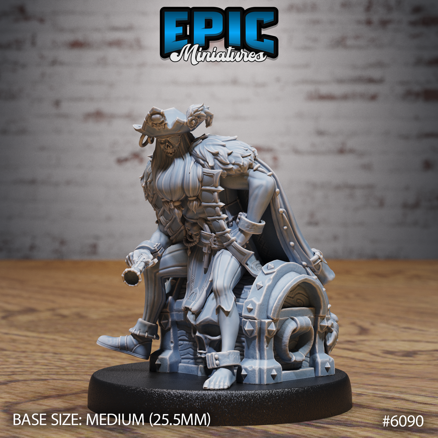 Ghost Pirate (3 Variants Available) - Epic Miniatures