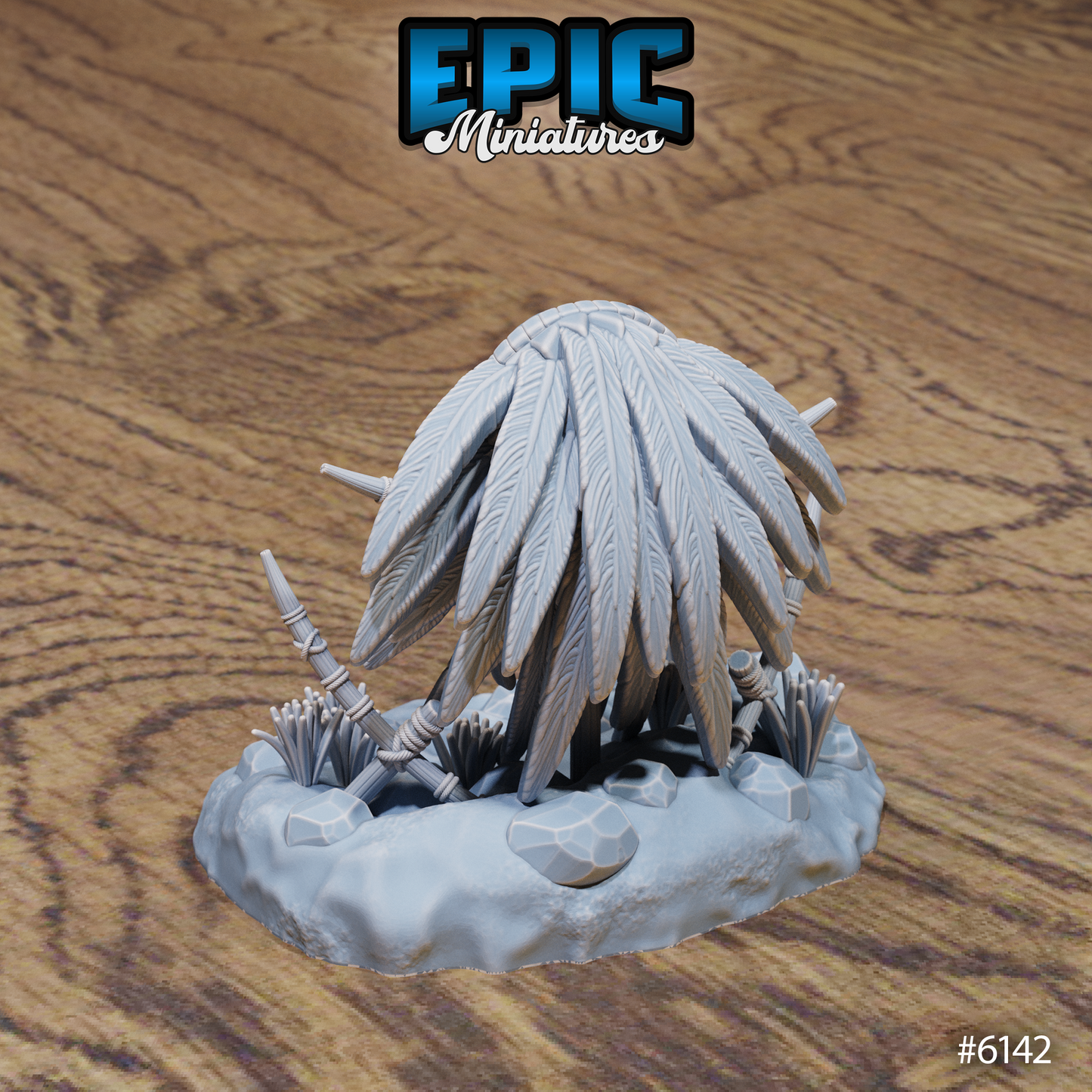 Swamp Lands Terrain Scatter Set - Ground and Witch Decorations (6 Variants Available) - Epic Miniatures
