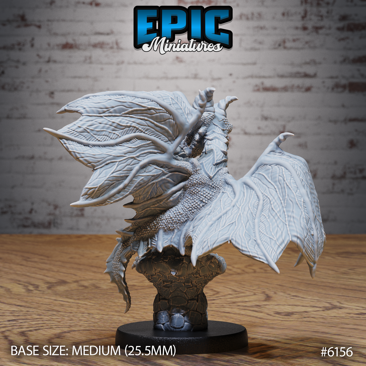 Copper Dragon Wyrmling (3 Variants Available) - Epic Miniatures