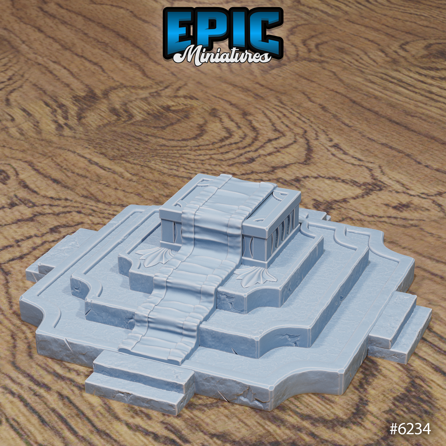 Heavenly Terrain Scatter Set - Defence Towers, Altars and Fountains (6 Variants Available) - Epic Miniatures