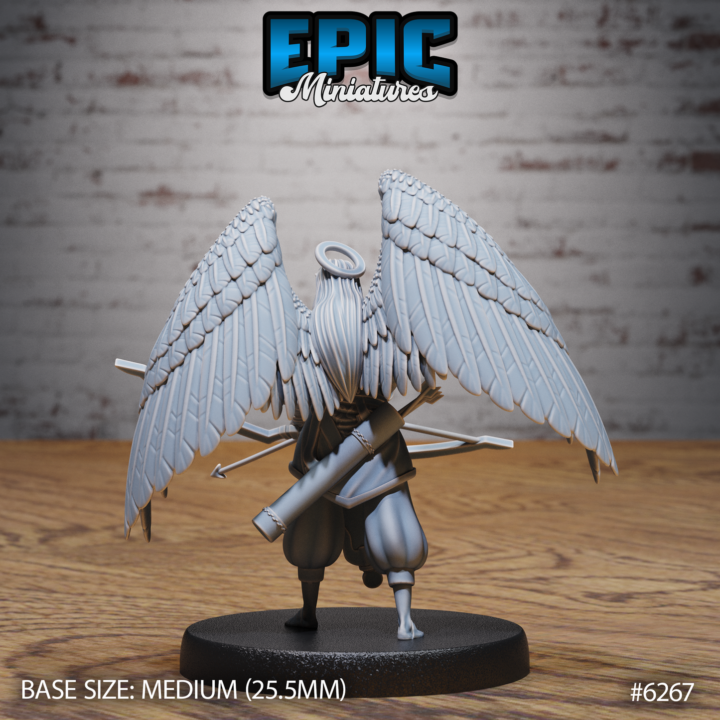 Angel Monk (3 Variants Available) - Epic Miniatures