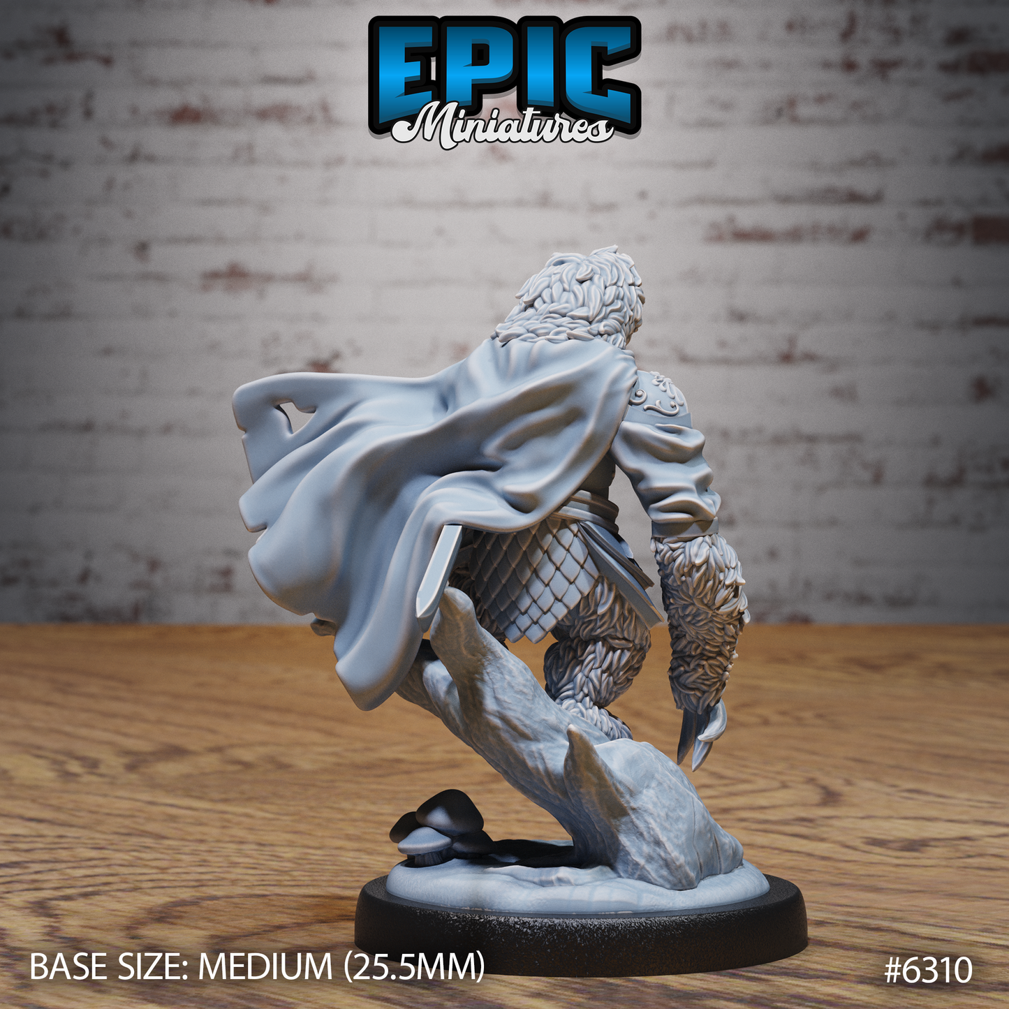 Sloth Paladin (3 Variants Available) - Epic Miniatures