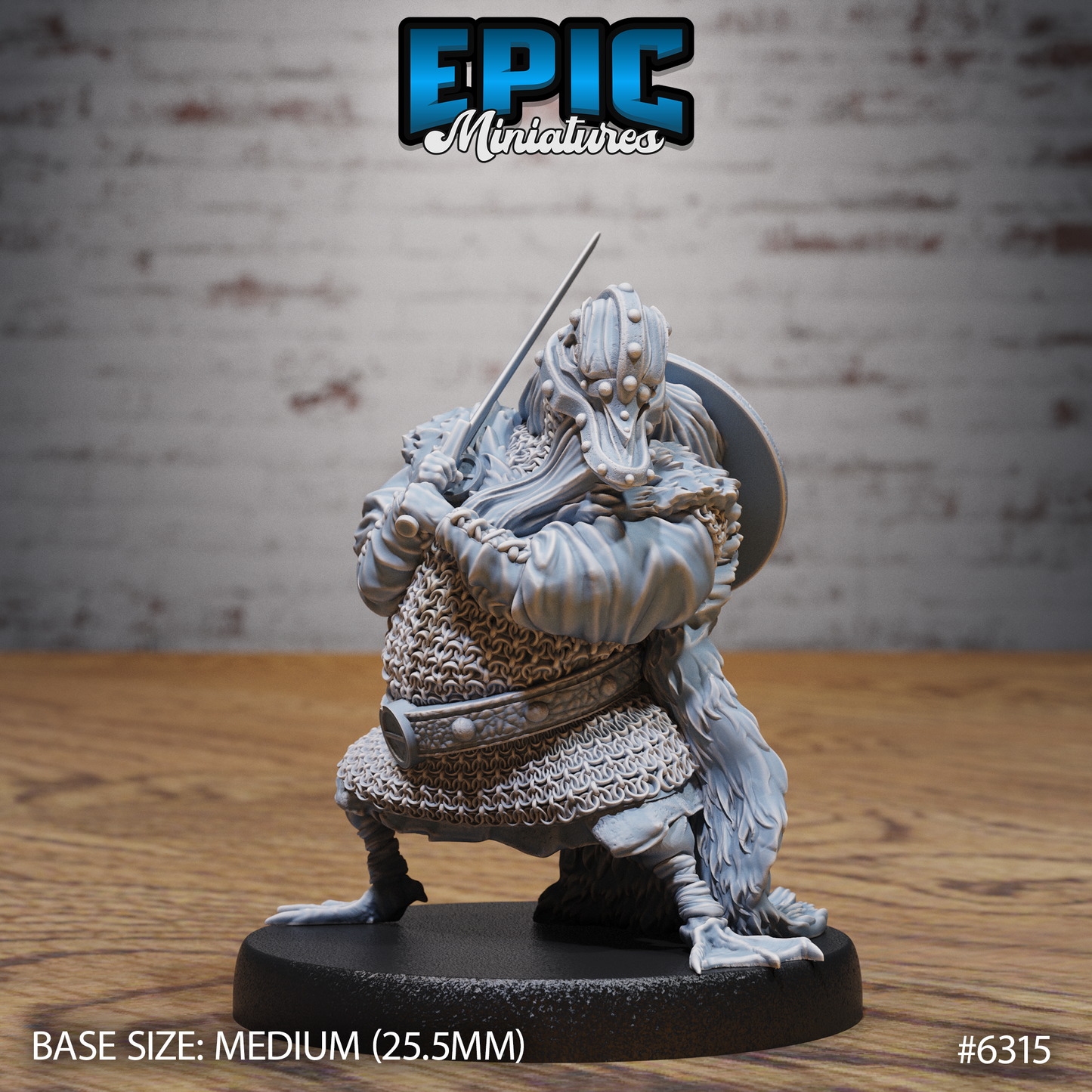 Duck Bandit (3 Variants Available) - Epic Miniatures