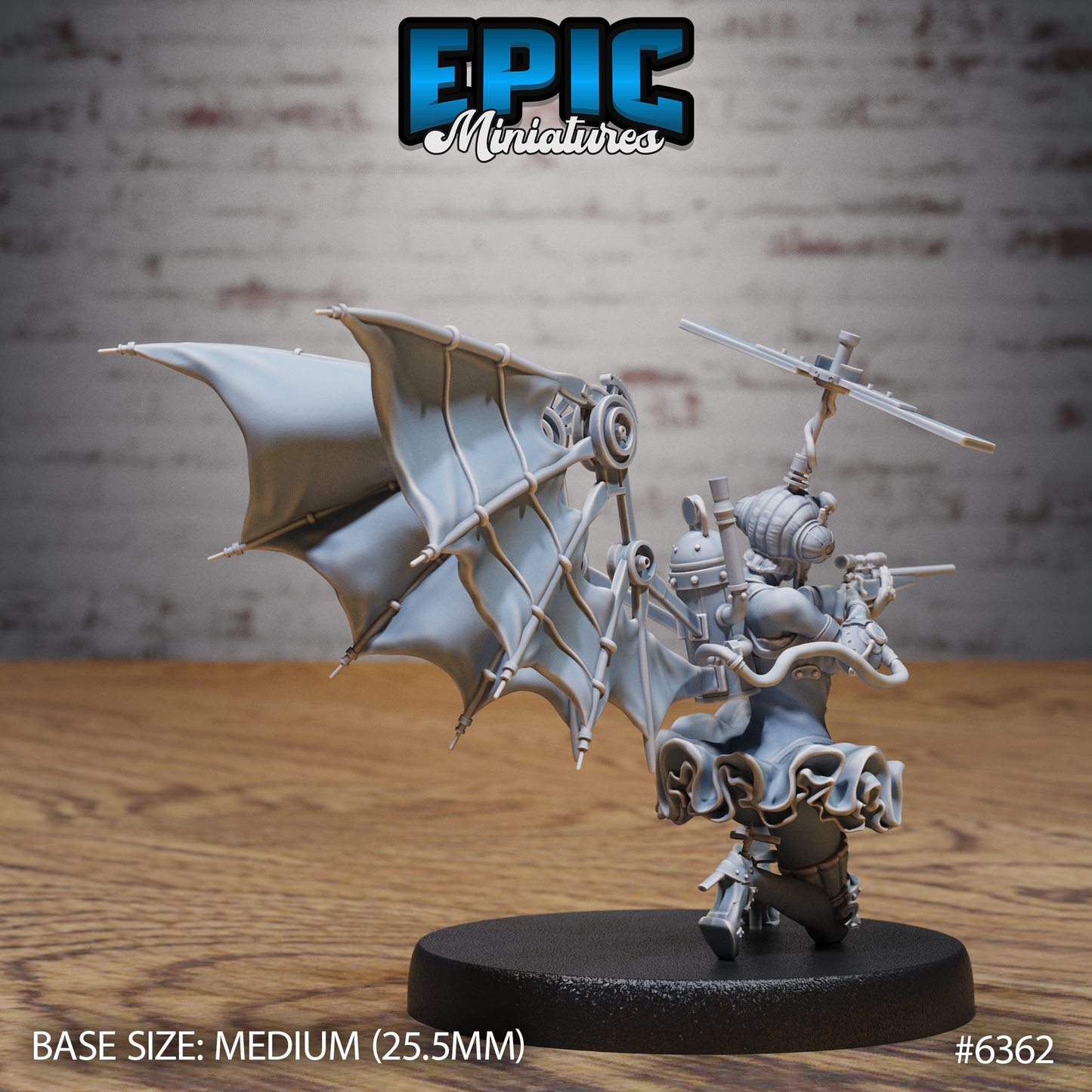 Aviator Girl (3 Variants Available) - Epic Miniatures