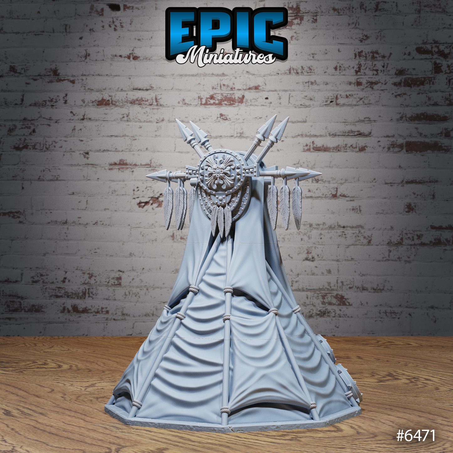 Goblin Camp Tents (5 Variants Available) - Epic Miniatures