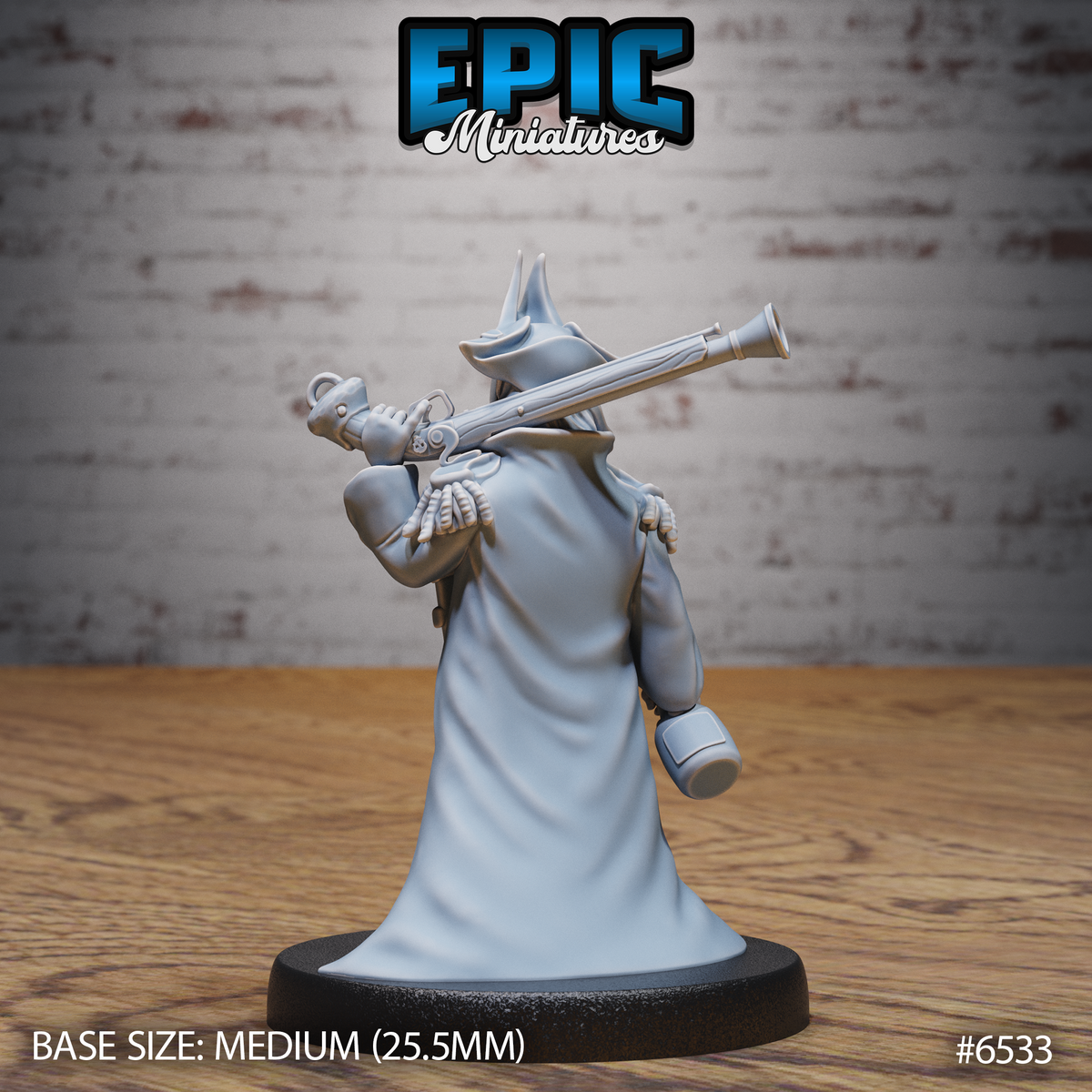Pirate Crew, Set 1 (5 Variants Available) - Epic Miniatures