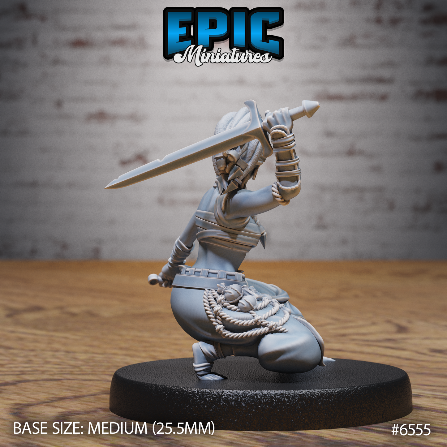 Pirate Island Girl (3 Variants Available) - Epic Miniatures