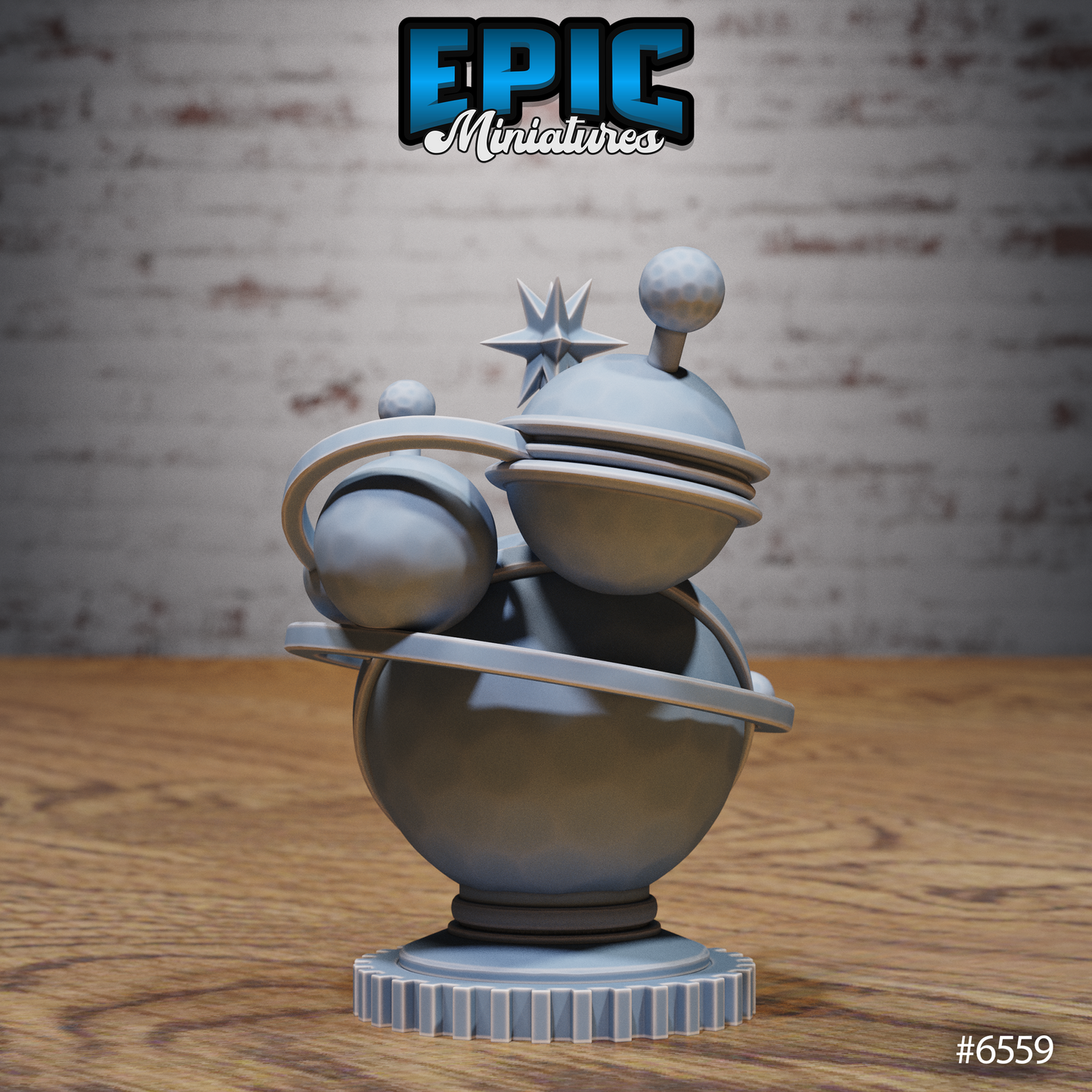 Magical Library Terrain Scatter Set - Study Table & Decorations (5 Variants Available) - Epic Miniatures