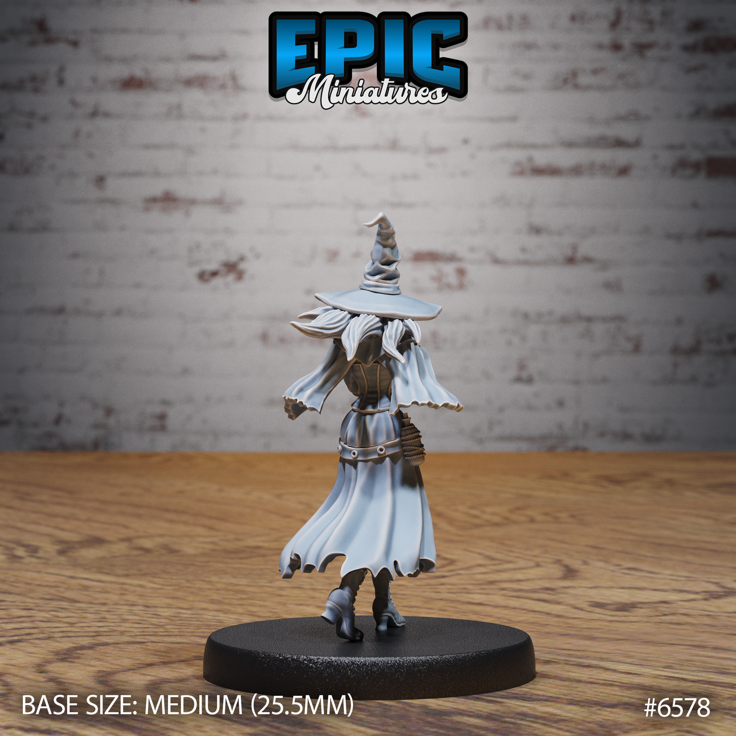 Classic Witch (3 Variants Available) - Epic Miniatures