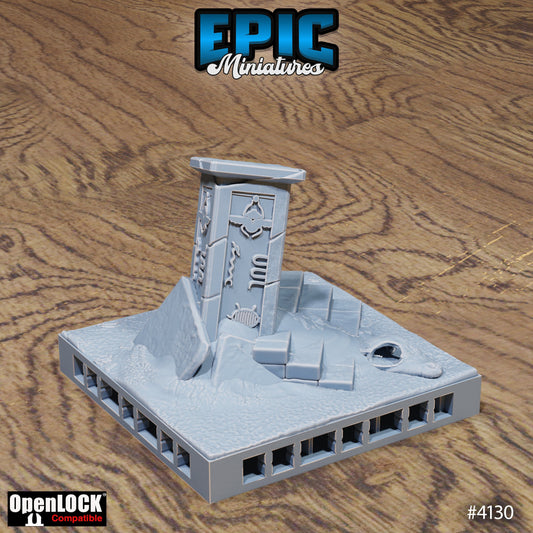 Bone Dry Desert Tiles, Floor Set 3 (OpenLock) - Epic Miniatures