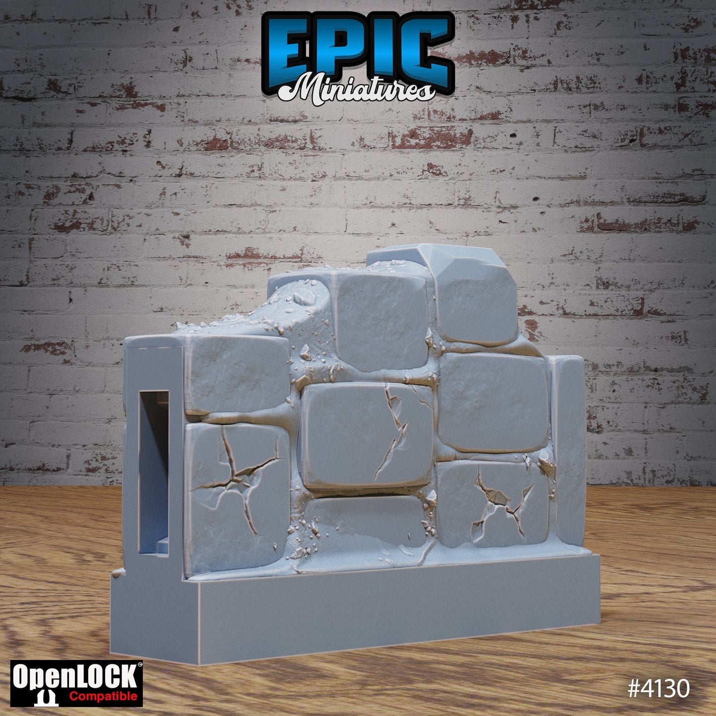 Bone Dry Desert Tiles, Walls & Columns (OpenLock) - Epic Miniatures
