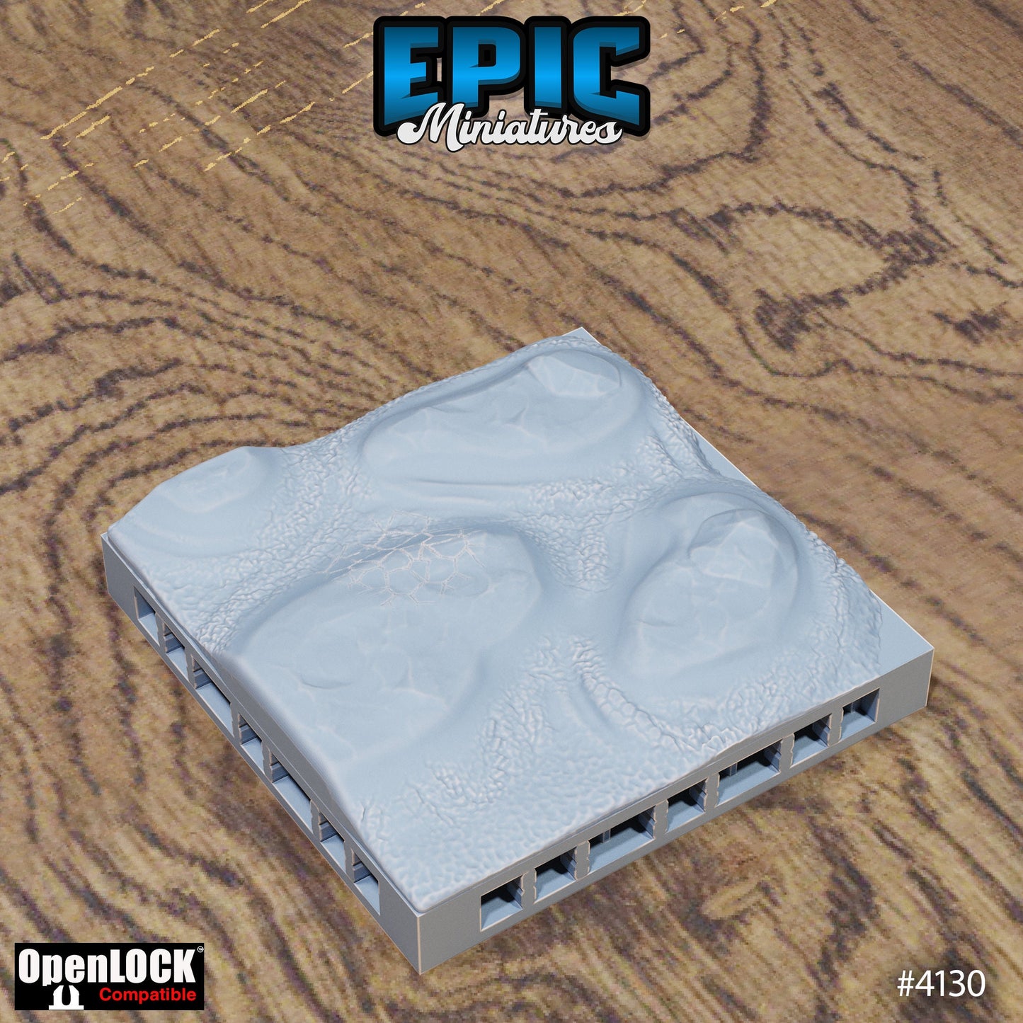 Bone Dry Desert Tiles, Floor Set 1 (OpenLock) - Epic Miniatures
