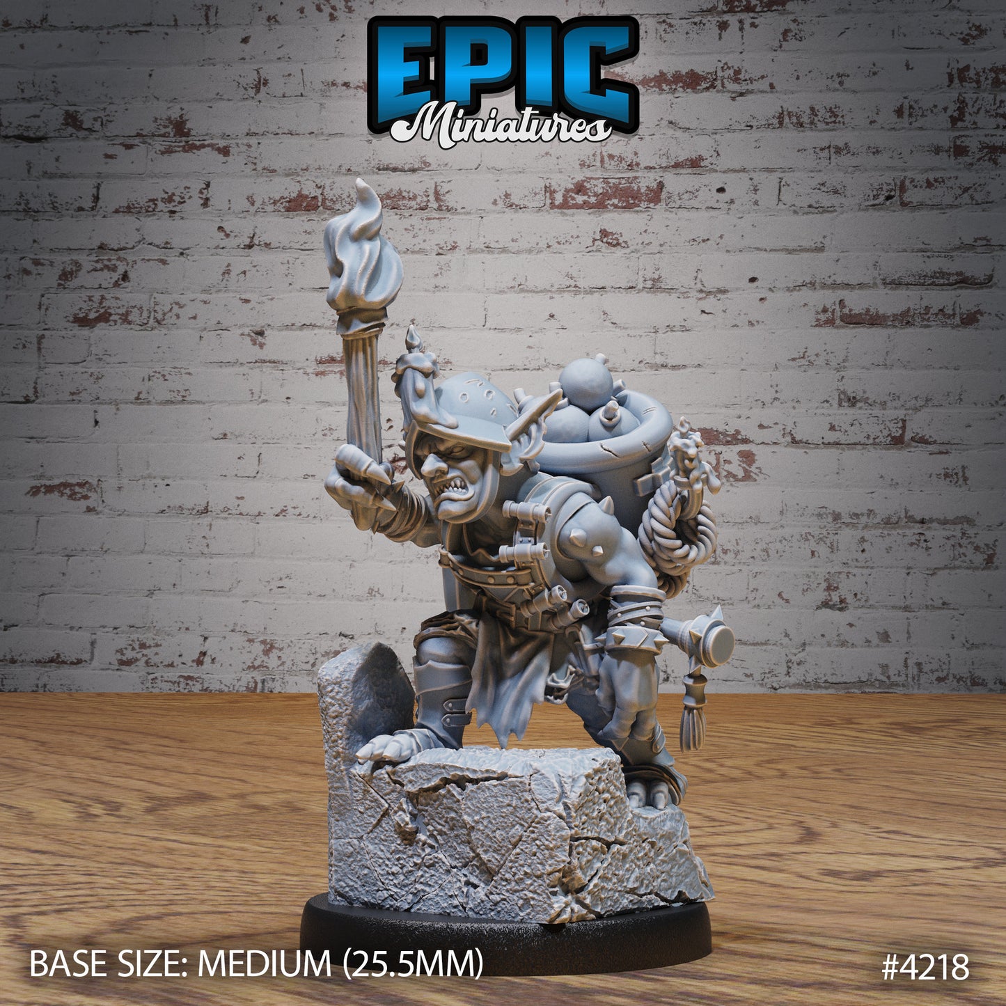 Goblin Miner (3 Variants Available) - Epic Miniatures