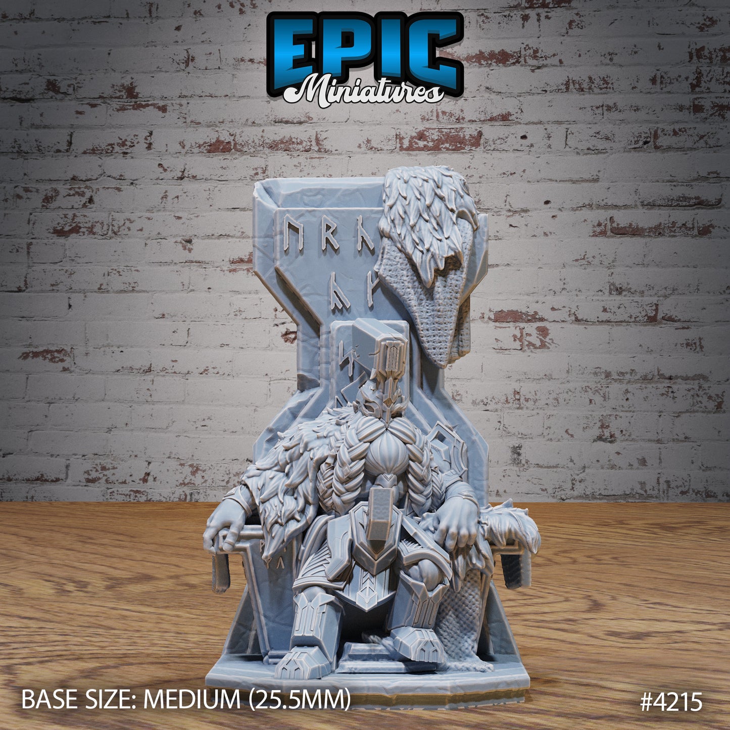 Cursed Dwarf Lord (3 Variants Available) - Epic Miniatures