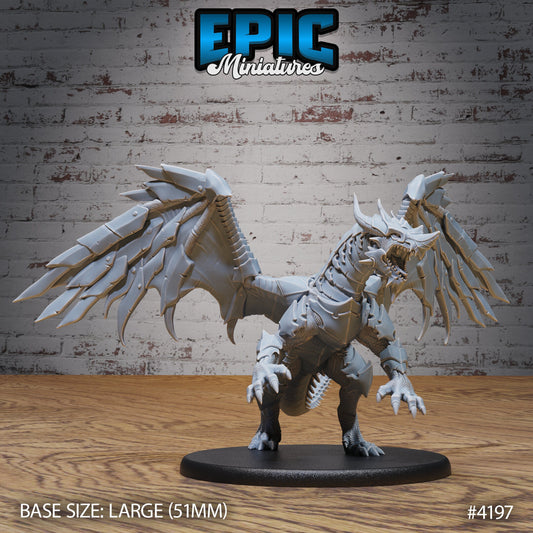 Armoured Dragon (3 Variants Available) - Epic Miniatures