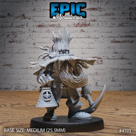Wild Dwarf Miner (3 Variants Available) - Epic Miniatures