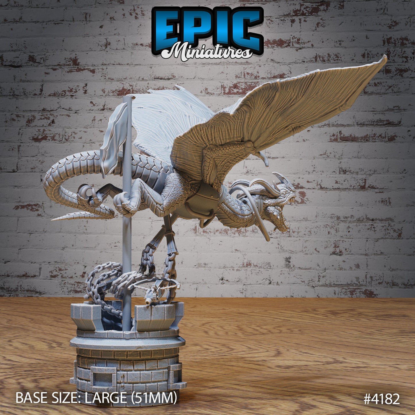 Mountain Wyvern (3 Variants Available) - Epic Miniatures