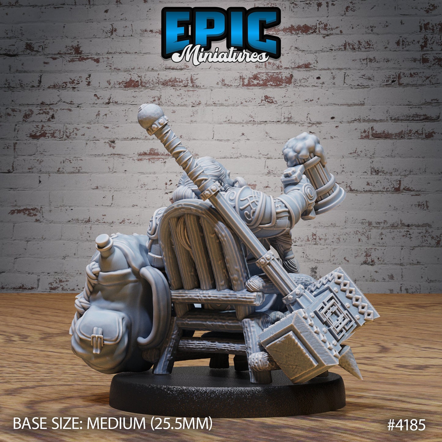 Dwarf Traveler (3 Variants Available) - Epic Miniatures