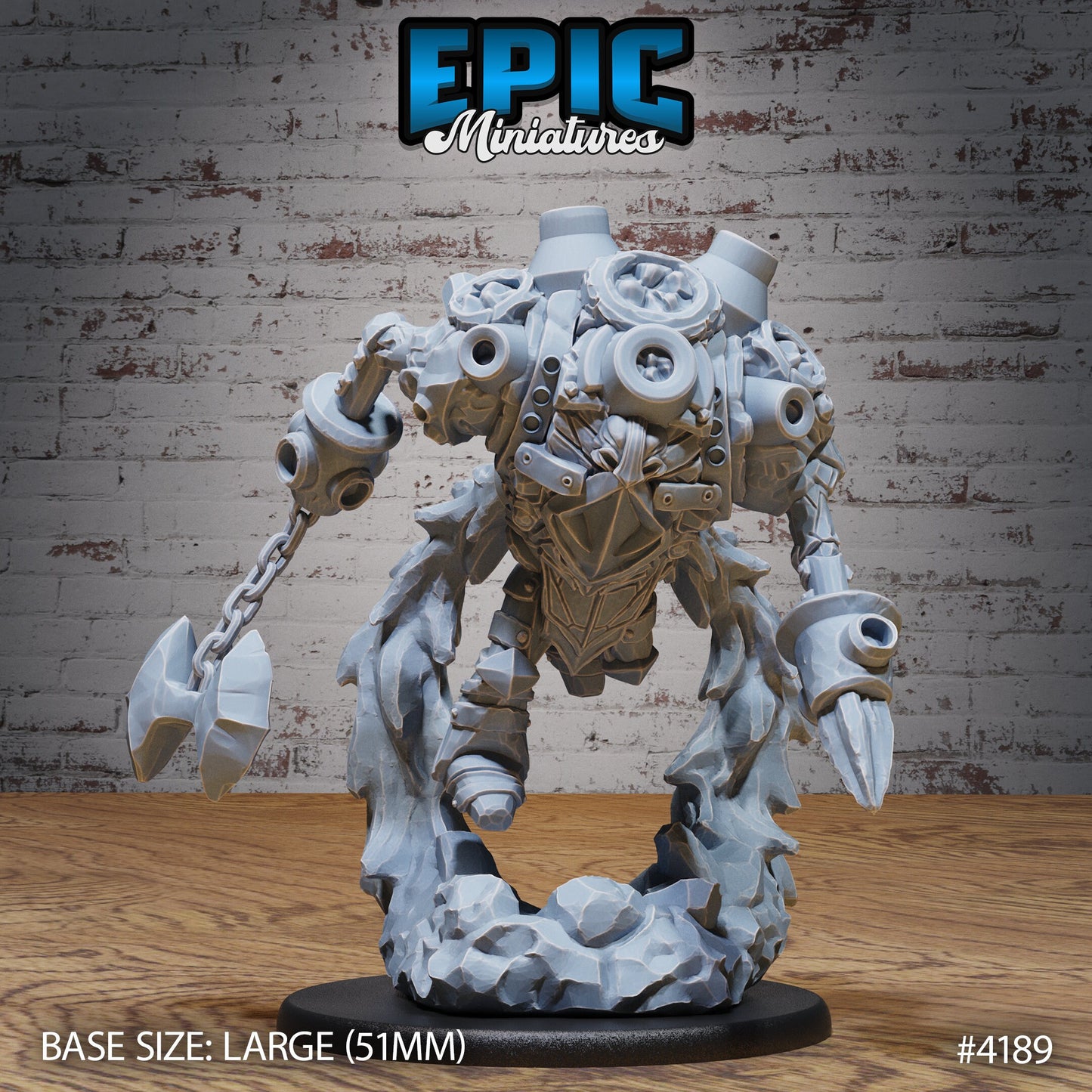Stone Dwarf Construct (3 Variants Available) - Epic Miniatures