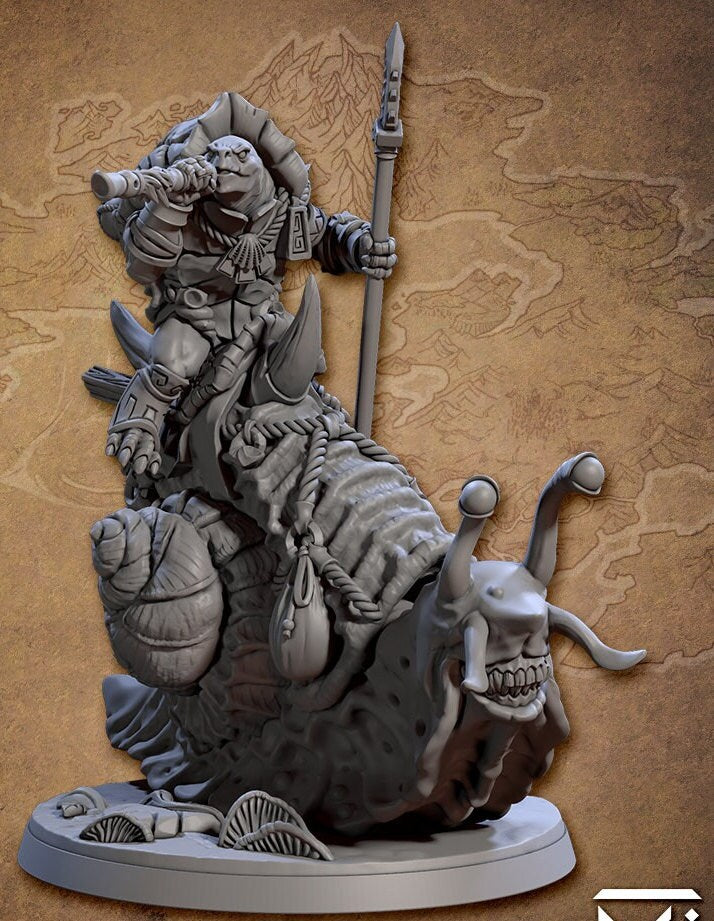 Turtlekin Snail Riders (4 Variants Available) - Artisan Guild