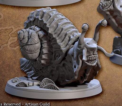 Giant Snails (4 Variants Available) - Artisan Guild