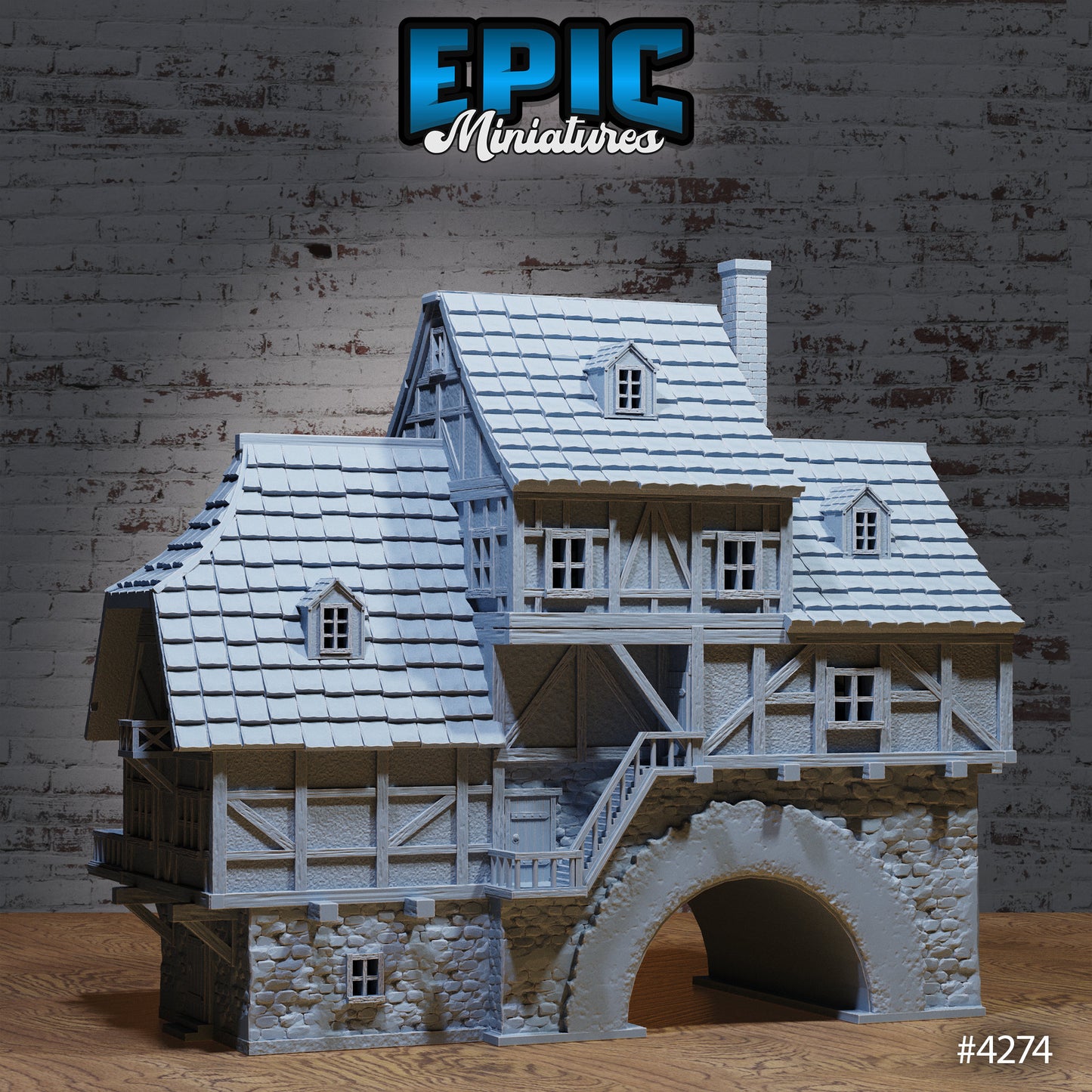 City House Passage, Playable Terrain Piece - Epic Miniatures