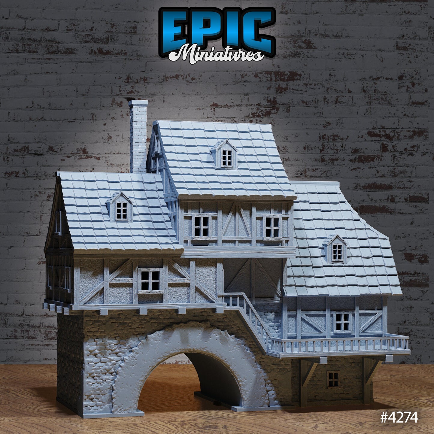 City House Passage, Playable Terrain Piece - Epic Miniatures