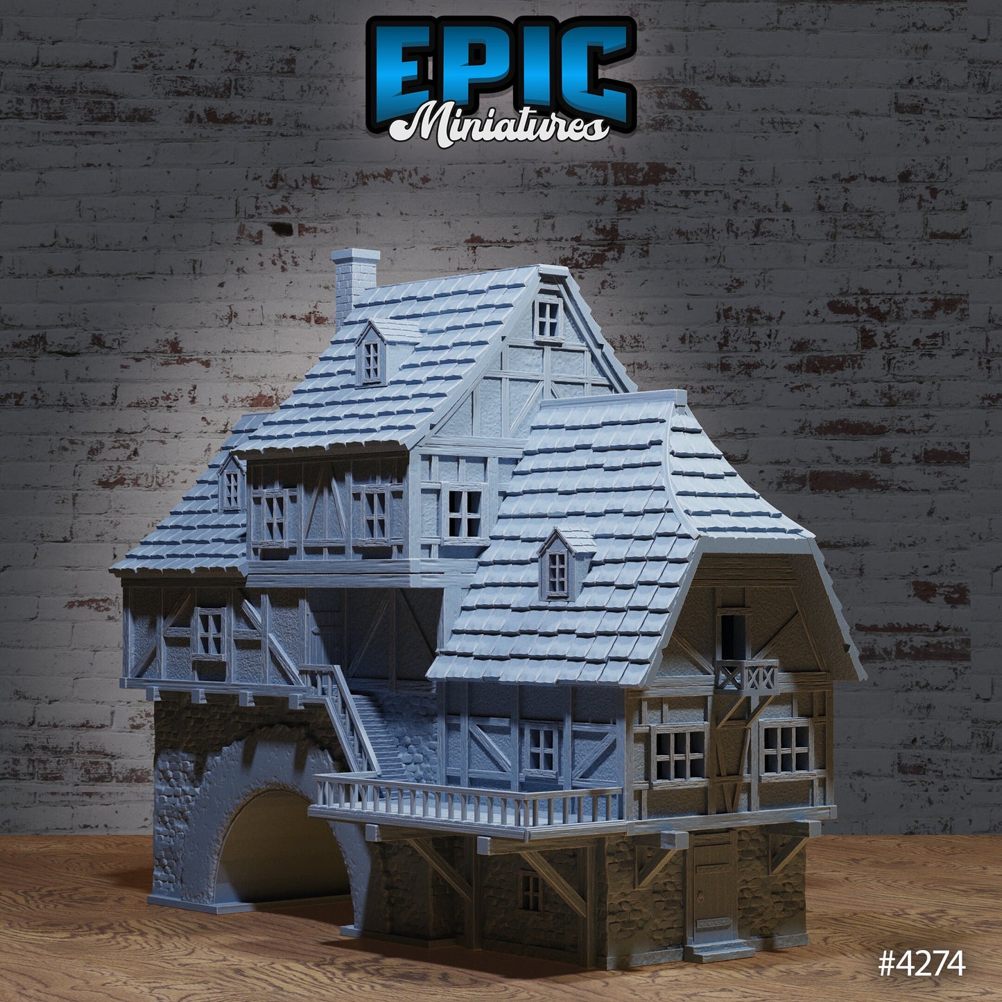 City House Passage, Playable Terrain Piece - Epic Miniatures