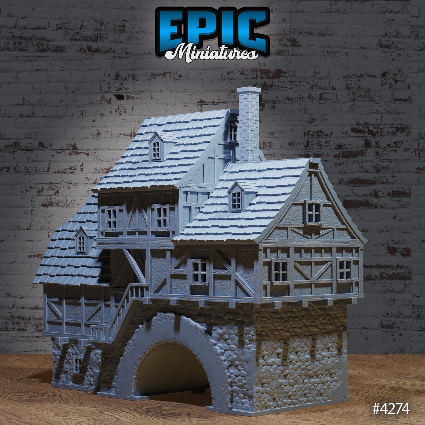 City House Passage, Playable Terrain Piece - Epic Miniatures
