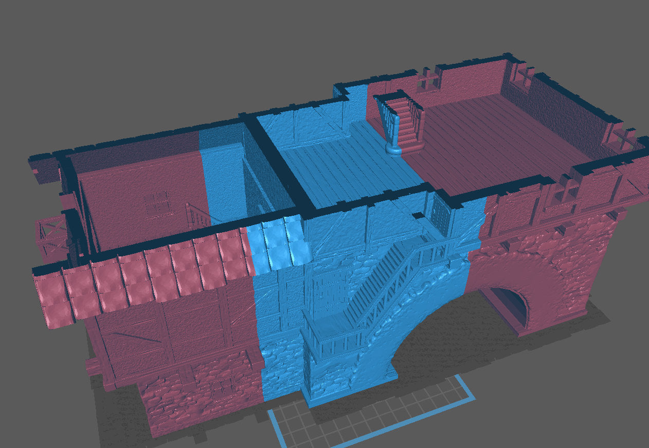 City House Passage, Playable Terrain Piece - Epic Miniatures