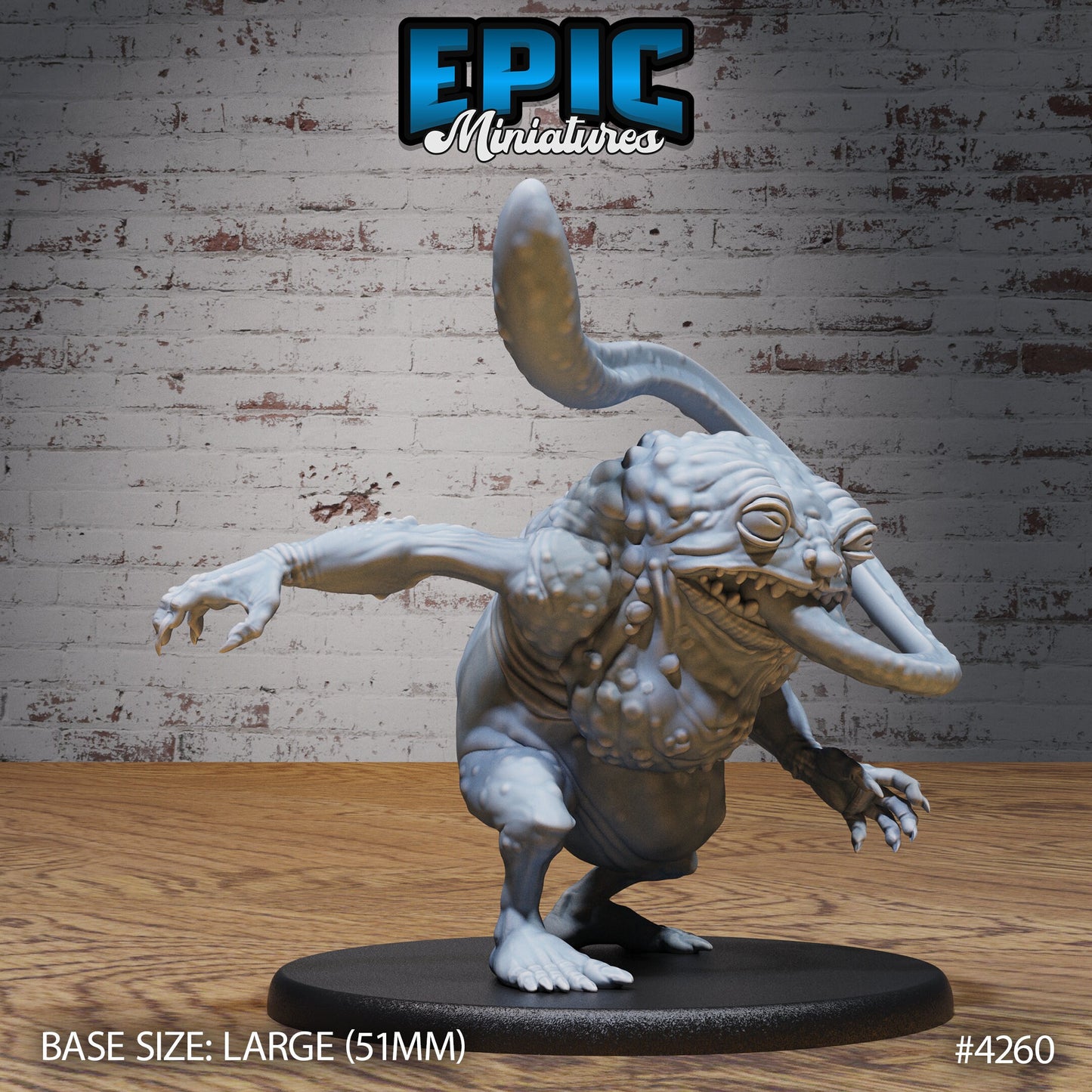 Sewer Toad (3 Variants Available) - Epic Miniatures