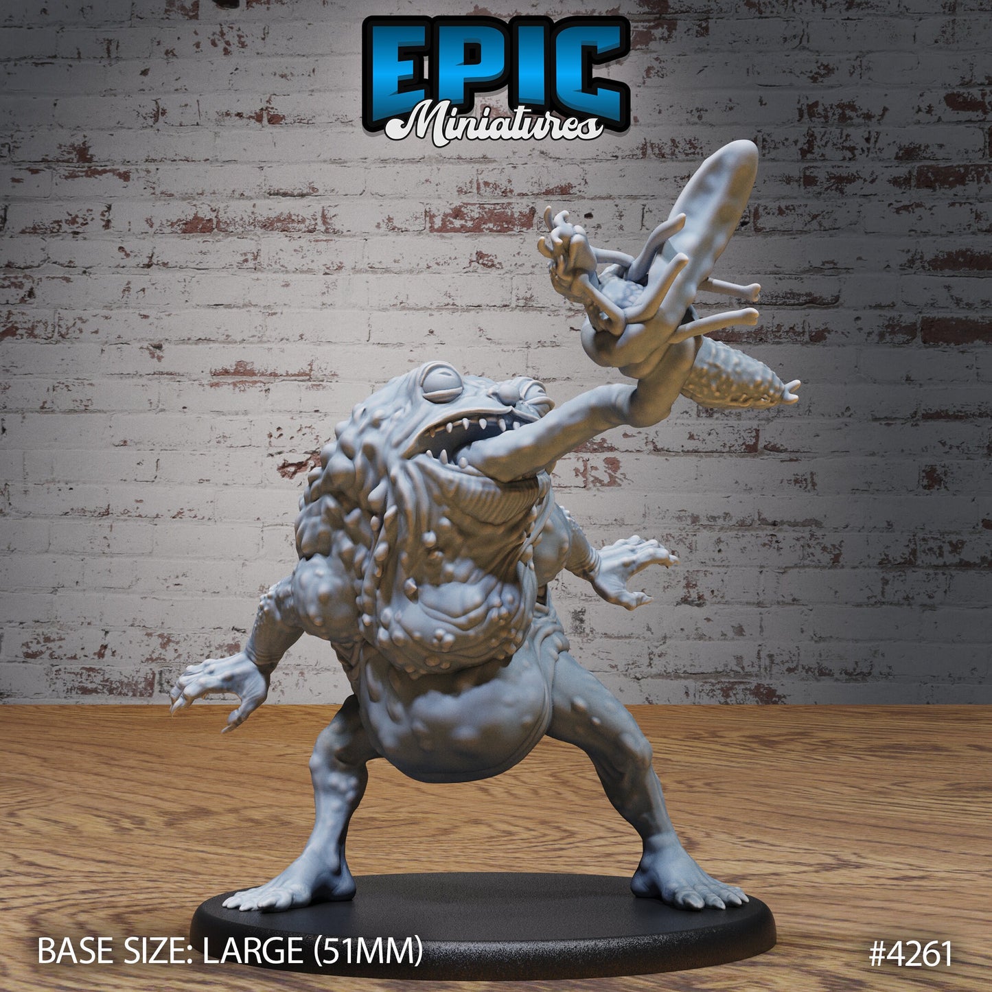 Sewer Toad (3 Variants Available) - Epic Miniatures