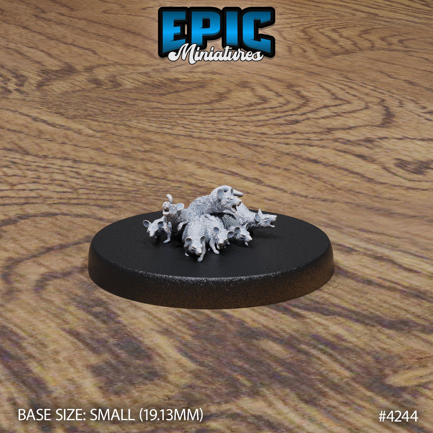Rat Swarm (2 Variants Available) - Epic Miniatures